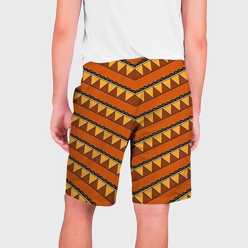 Мужские шорты Polynesian tiki ANGRY / 3D-принт – фото 2