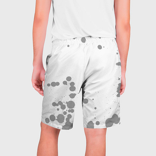 Мужские шорты Dead by Daylight Glitch на светлом фоне / 3D-принт – фото 2