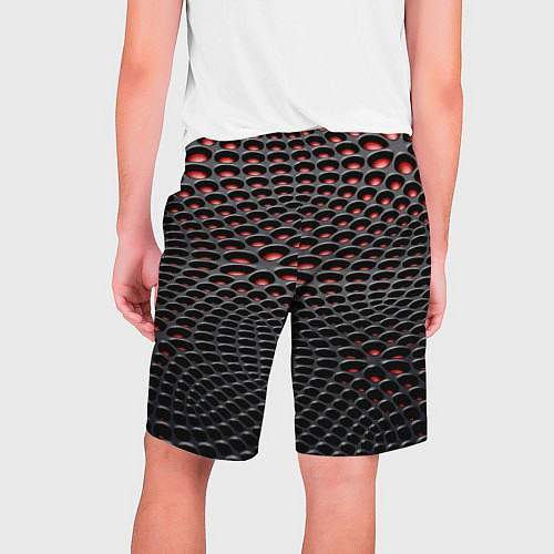 Мужские шорты Imitation snake skin - pattern / 3D-принт – фото 2