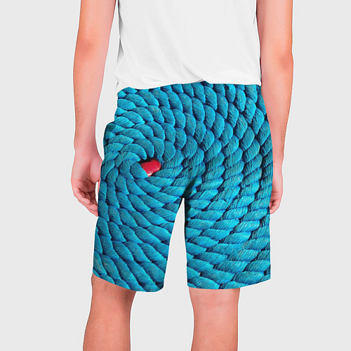 Мужские шорты Спираль - минимализм / 3D-принт – фото 2