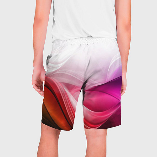 Мужские шорты Кремовый дизайн / 3D-принт – фото 2
