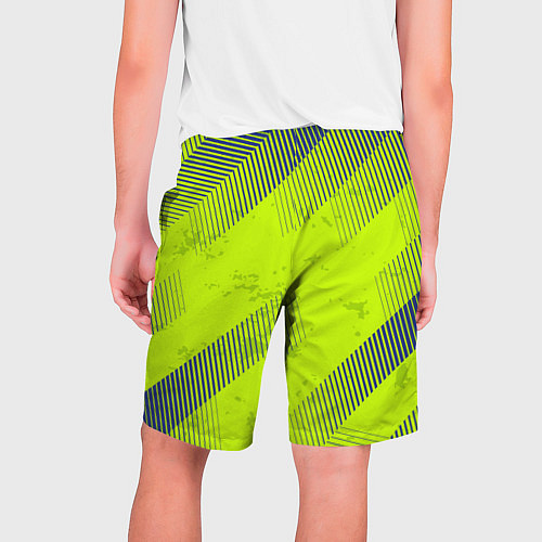 Мужские шорты Green sport style / 3D-принт – фото 2