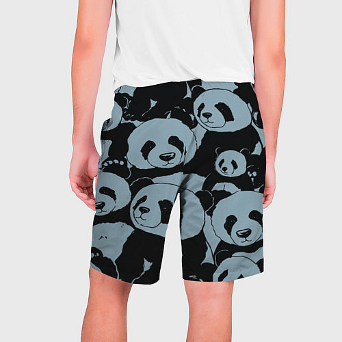 Мужские шорты Panda summer song / 3D-принт – фото 2