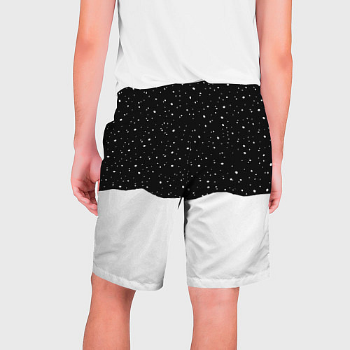 Мужские шорты Ночь перед рождеством / 3D-принт – фото 2