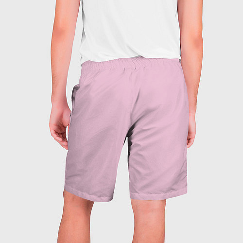 Мужские шорты Розовый радуга / 3D-принт – фото 2