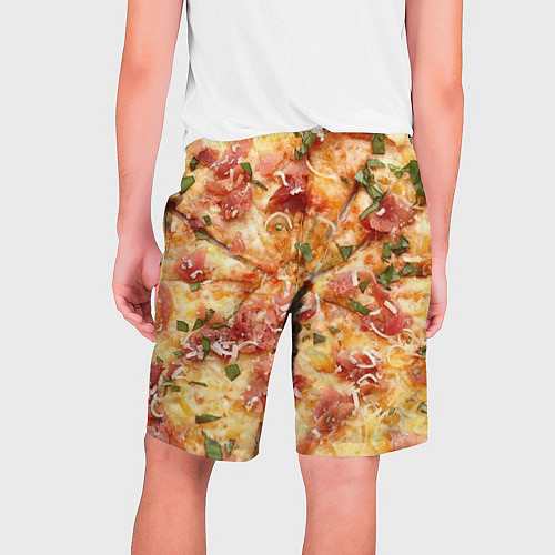 Мужские шорты Вкусная пицца / 3D-принт – фото 2