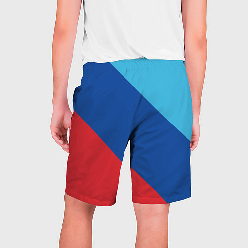 Мужские шорты Bmw - m colors / 3D-принт – фото 2
