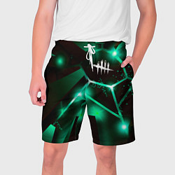 Шорты на шнурке мужские Dead by Daylight разлом плит, цвет: 3D-принт