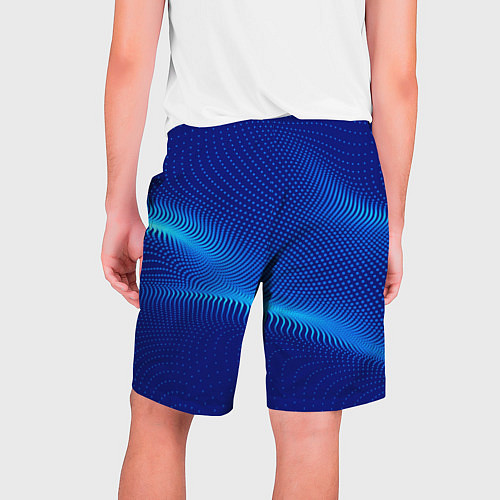 Мужские шорты Blue dots / 3D-принт – фото 2
