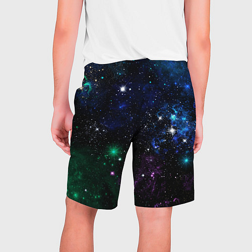 Мужские шорты Космос Звёздное небо / 3D-принт – фото 2