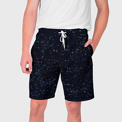 Шорты на шнурке мужские Звездное небо созвездия, цвет: 3D-принт