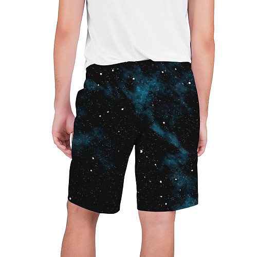 Мужские шорты Мрачная галактика / 3D-принт – фото 2