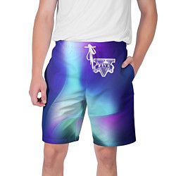 Шорты на шнурке мужские GTA northern cold, цвет: 3D-принт