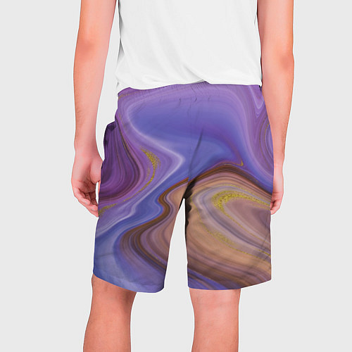 Мужские шорты Violet fantasy / 3D-принт – фото 2