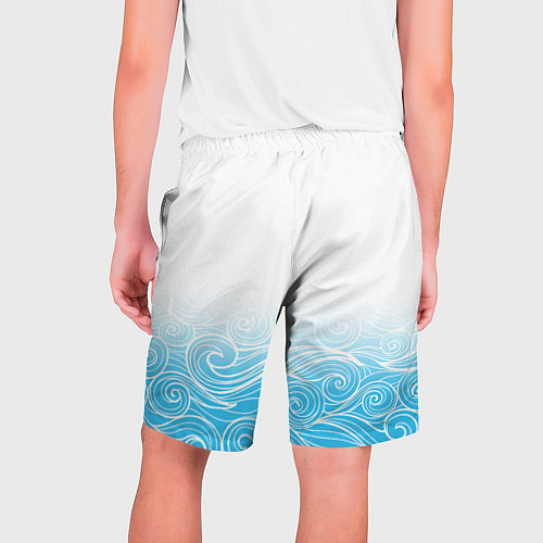 Мужские шорты Гинтама текстура / 3D-принт – фото 2