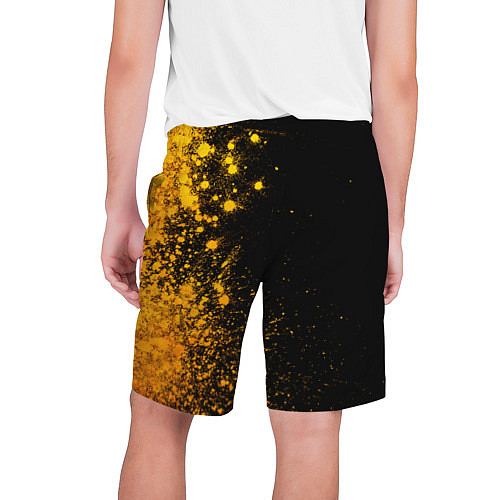 Мужские шорты OneRepublic - gold gradient: по-вертикали / 3D-принт – фото 2