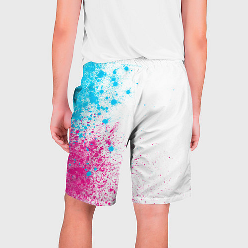 Мужские шорты Zotye neon gradient style: по-вертикали / 3D-принт – фото 2
