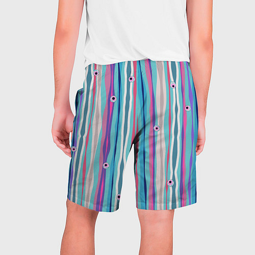 Мужские шорты Глазные яблоки / 3D-принт – фото 2