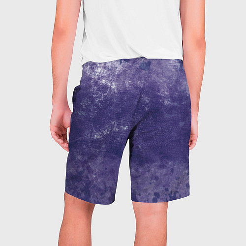 Мужские шорты Абстракция - violet color background / 3D-принт – фото 2