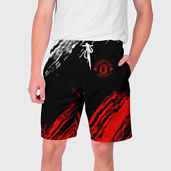 Мужские шорты ФК Манчестер Юнайтед спортивные краски