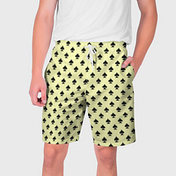 Мужские шорты Пиковая масть светло-жёлтый