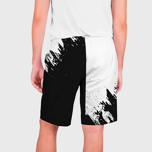 Мужские шорты Ramones краски абстракция / 3D-принт – фото 2