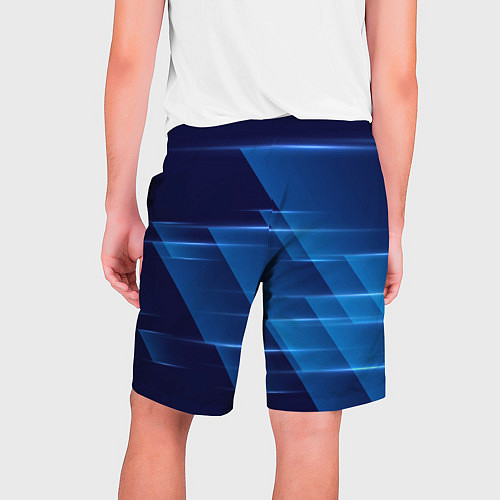 Мужские шорты Blue background / 3D-принт – фото 2