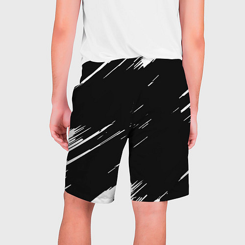 Мужские шорты Roblox текстура краски / 3D-принт – фото 2