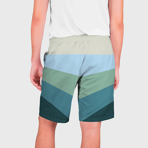Мужские шорты Пентопалитра / 3D-принт – фото 2