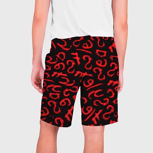Мужские шорты Sally face pattern game / 3D-принт – фото 2