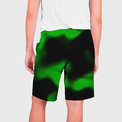 Мужские шорты PSV sport halftone / 3D-принт – фото 2