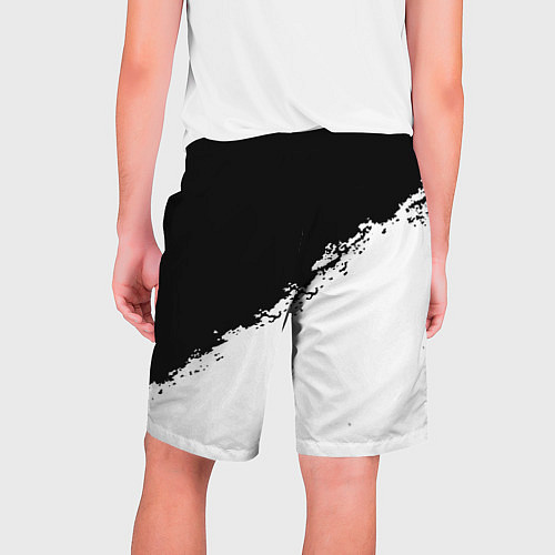 Мужские шорты Liverpool fc белые краски / 3D-принт – фото 2