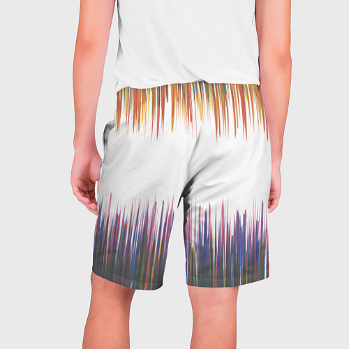 Мужские шорты Бахрома / 3D-принт – фото 2