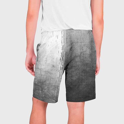 Мужские шорты Akame ga Kill - grey gradient по-вертикали / 3D-принт – фото 2