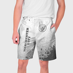 Мужские шорты Manchester City - white gradient вертикально