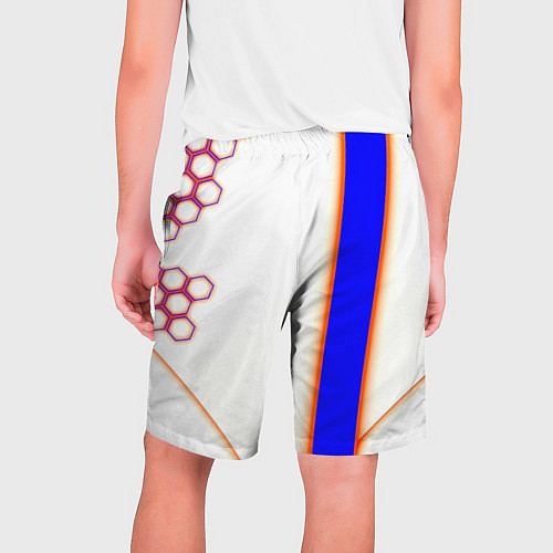 Мужские шорты Borussia geometry sport / 3D-принт – фото 2