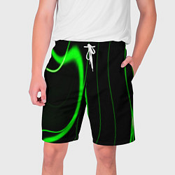 Мужские шорты Color green light green black