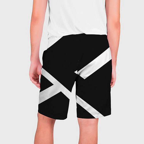 Мужские шорты Barcelona geometry / 3D-принт – фото 2