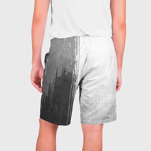 Мужские шорты Nightwish - white gradient по-вертикали / 3D-принт – фото 2