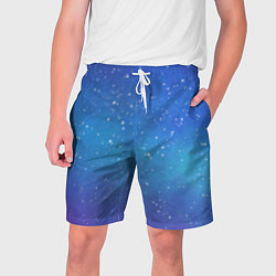 Шорты на шнурке мужские Ночное сияние, цвет: 3D-принт