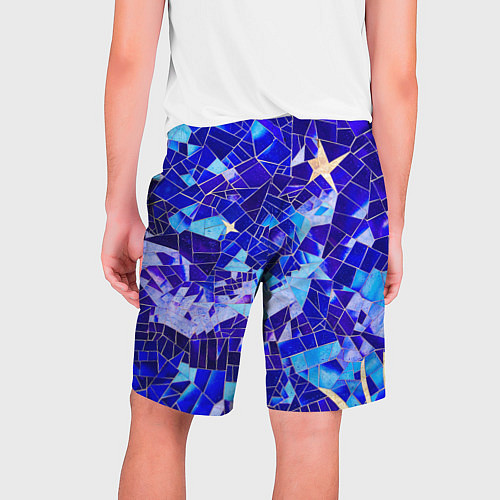 Мужские шорты Небо-Звезды / 3D-принт – фото 2