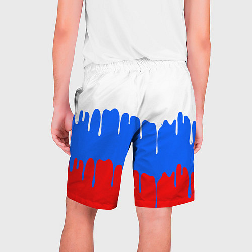 Мужские шорты Патриот - флаг / 3D-принт – фото 2