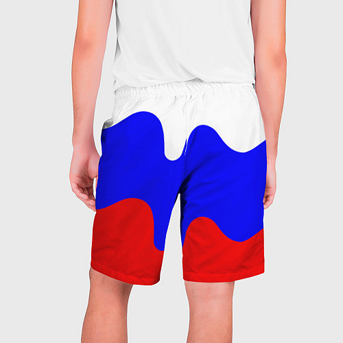 Мужские шорты Патриот - флаг / 3D-принт – фото 2