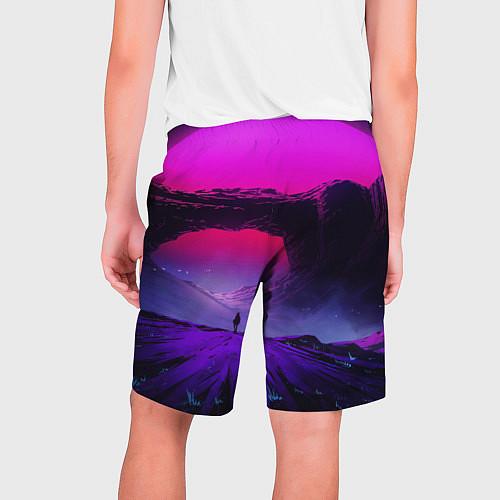 Мужские шорты A Journey on the planet / 3D-принт – фото 2