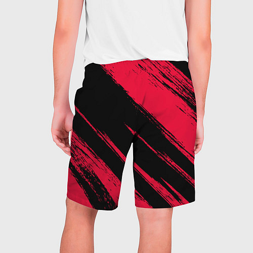 Мужские шорты Хьюстон Рокетс - цвета команды / 3D-принт – фото 2