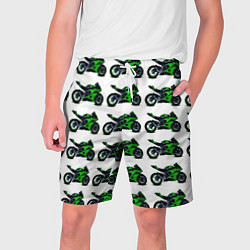 Мужские шорты Motorbike green