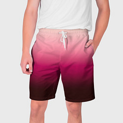 Мужские шорты Градиент transcendent pink омбре