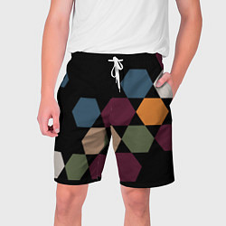 Мужские шорты Honeycombs autumn colors