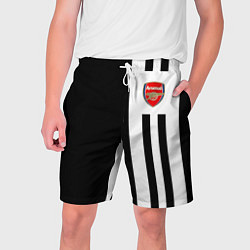 Шорты на шнурке мужские Arsenal спорт линии, цвет: 3D-принт