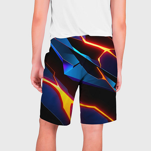 Мужские шорты Галактический / 3D-принт – фото 2